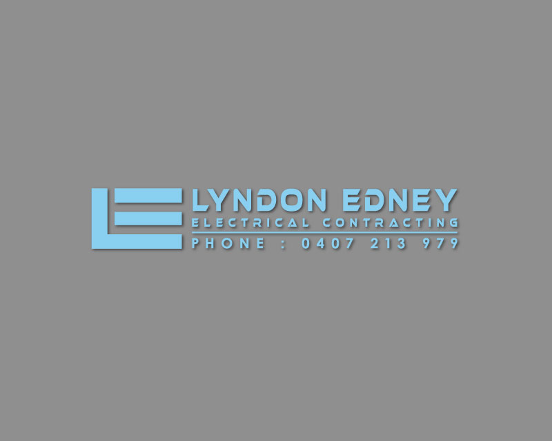 Logo Design entry 1538463 submitted by Doni99art to the Logo Design for Lyndon Edney Electrical Contracting run by Someyounguy