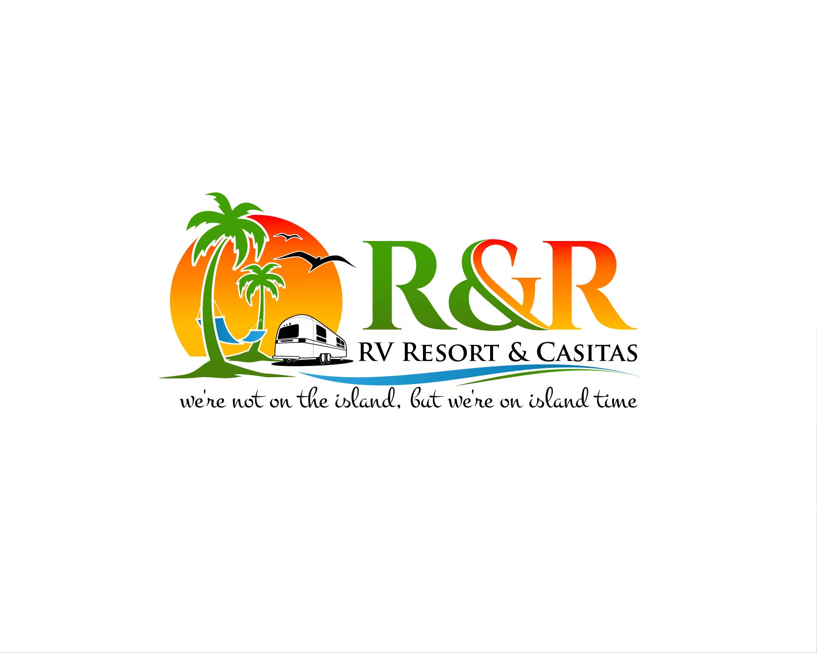 Logo Design entry 1535487 submitted by Efzone2005 to the Logo Design for R&R RV Resort & Casitas run by russellpagel
