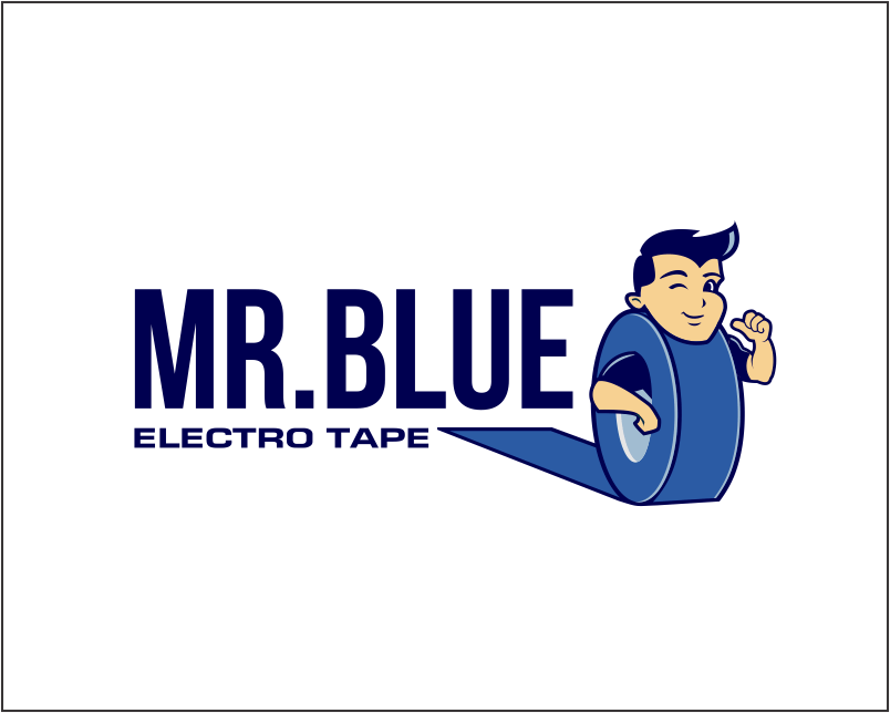 Logo Design entry 1540727 submitted by jellareed to the Logo Design for Mr. Blue    By: Electro Tape run by D. Miller