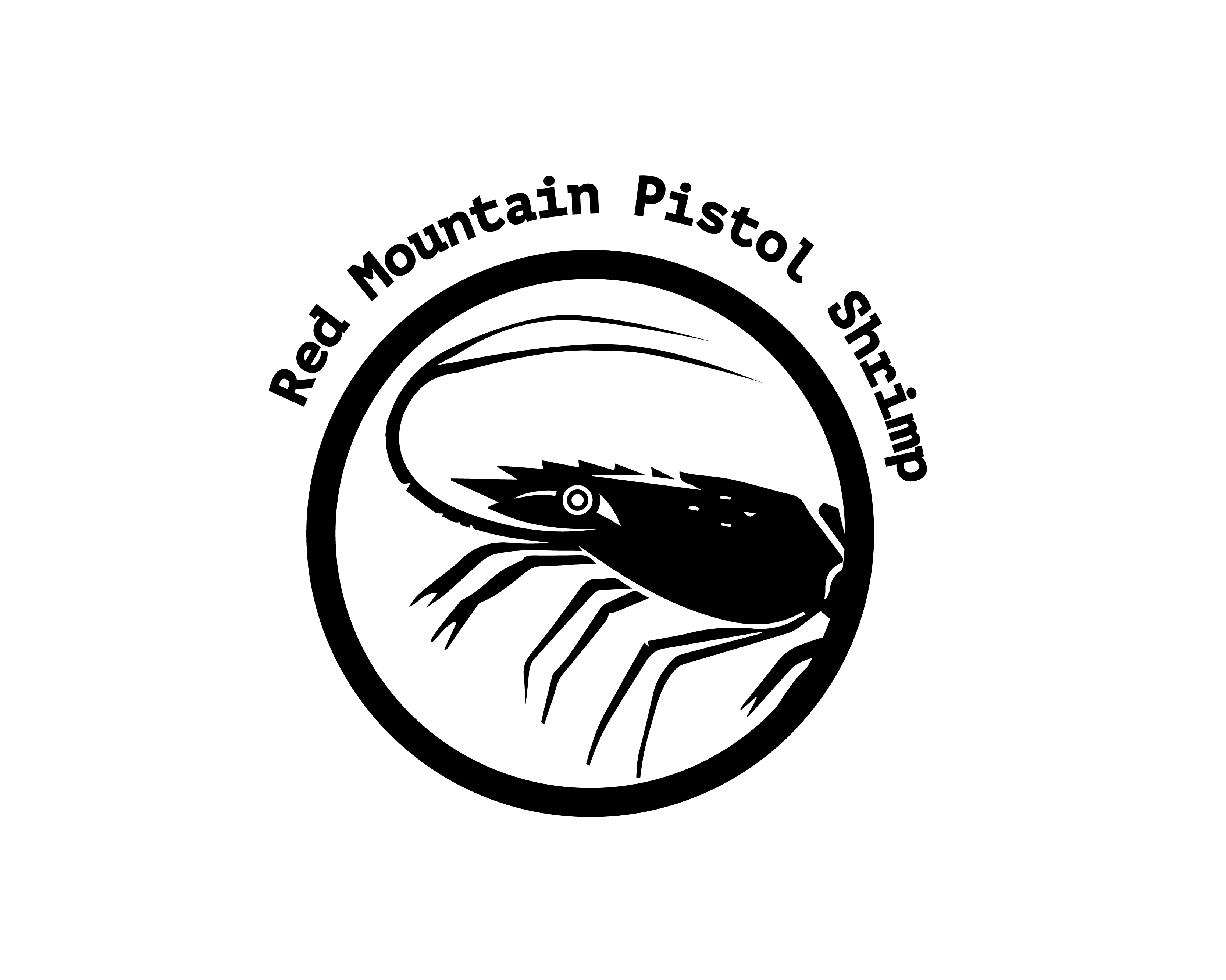Logo Design entry 1541076 submitted by Microtonal to the Logo Design for Red Mountain Pistol Shrimps run by Huffhuber