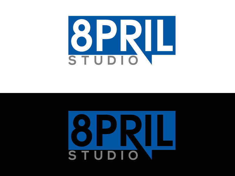 Logo Design entry 1541846 submitted by T2T to the Logo Design for 8pril Studio run by 8prilstudio