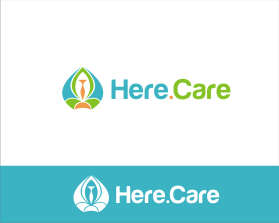 Logo Design entry 1542566 submitted by Microtonal to the Logo Design for Here.Care run by Shauna0522
