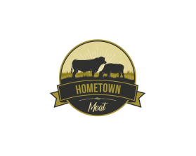 Logo Design Entry 1543044 submitted by anavaldez1322 to the contest for Hometown Meat run by moobuckaroo