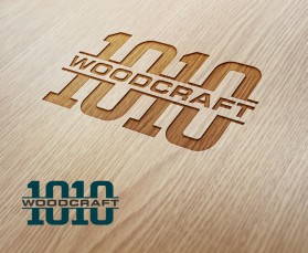 Logo Design entry 1543607 submitted by Jagad Langitan to the Logo Design for 1010 Woodcraft run by Tashasman
