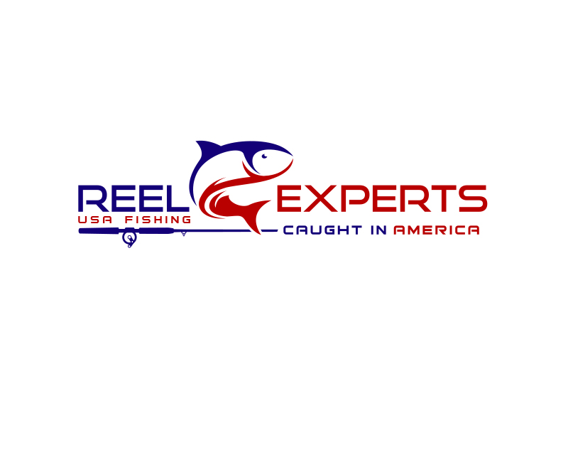 Logo Design entry 1544385 submitted by airish.designs to the Logo Design for Reel Experts USA Fishing run by mwlur3