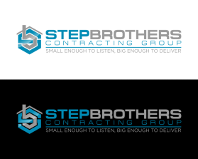 Logo Design entry 1545380 submitted by Addison09 to the Logo Design for Stepbrothers Contracting Group run by joecagney