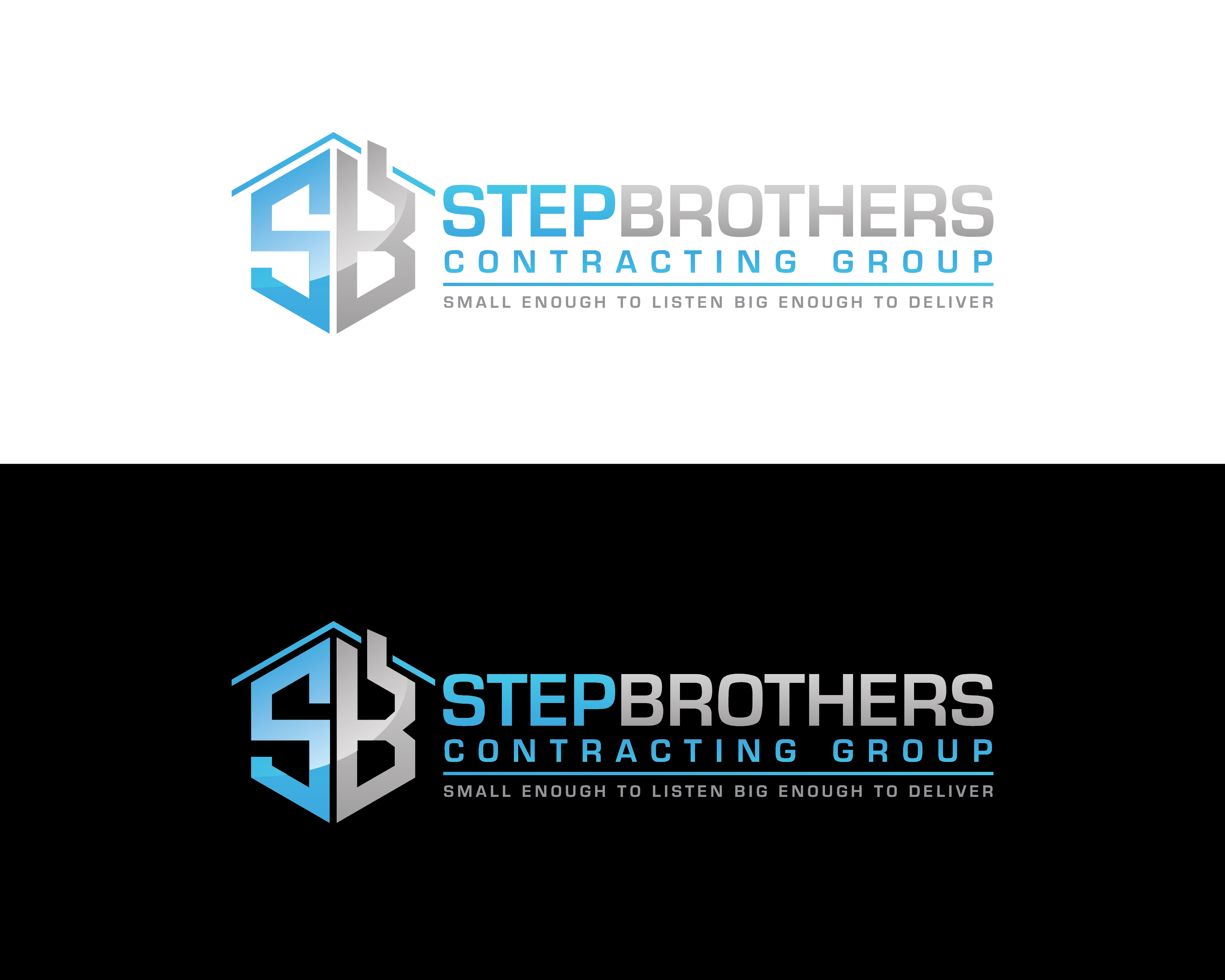 Logo Design entry 1545431 submitted by BPBdesign to the Logo Design for Stepbrothers Contracting Group run by joecagney