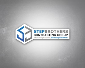 Logo Design Entry 1545451 submitted by naz to the contest for Stepbrothers Contracting Group run by joecagney