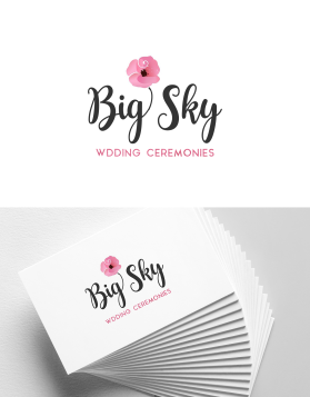 Logo Design Entry 1547001 submitted by anavaldez1322 to the contest for Big Sky Wedding Ceremonies run by beth@bigskyweddingceremonies.com