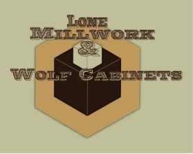 Logo Design entry 1547561 submitted by supritybhattacharya to the Logo Design for Lone Wolf Cabinets & Millwork run by RichardKlann