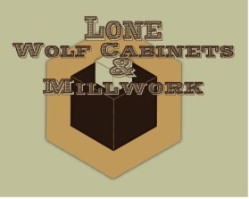 Logo Design entry 1547563 submitted by medurajess0810 to the Logo Design for Lone Wolf Cabinets & Millwork run by RichardKlann