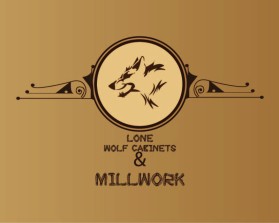 Logo Design entry 1547564 submitted by supritybhattacharya to the Logo Design for Lone Wolf Cabinets & Millwork run by RichardKlann