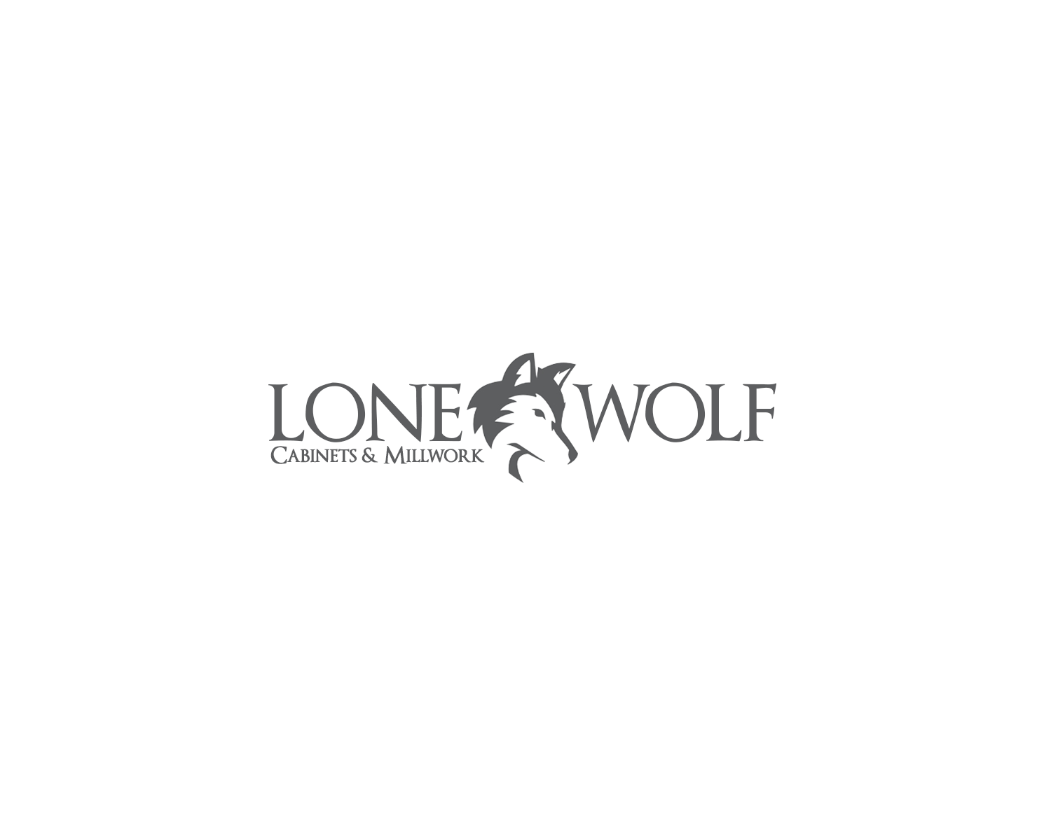 Logo Design entry 1547595 submitted by anavaldez1322 to the Logo Design for Lone Wolf Cabinets & Millwork run by RichardKlann
