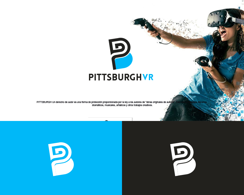 Logo Design entry 1547814 submitted by SaifySyed to the Logo Design for Pittsburgh VR run by vrpittsburgh
