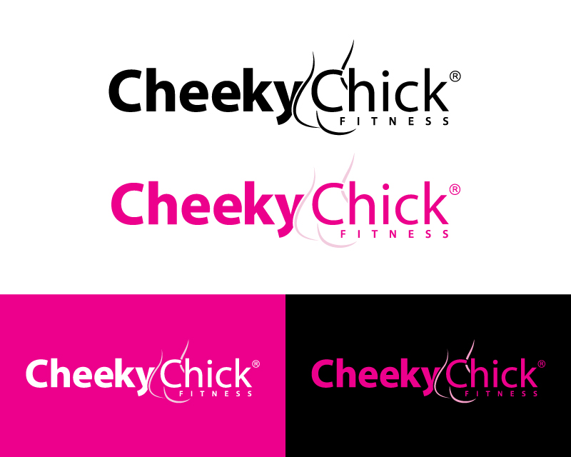 Logo Design entry 1548167 submitted by beekitty7 to the Logo Design for Cheeky Chick Fitness run by SusanJS