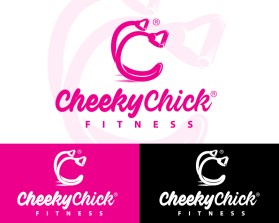 Logo Design entry 1548167 submitted by beekitty7 to the Logo Design for Cheeky Chick Fitness run by SusanJS
