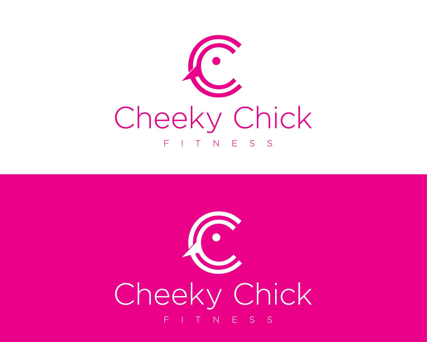 Logo Design entry 1548167 submitted by Doni99art to the Logo Design for Cheeky Chick Fitness run by SusanJS