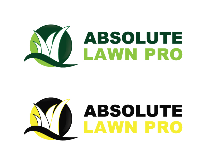 Logo Design entry 1548583 submitted by LanofDesign to the Logo Design for ABSOLUTE LAWN PRO run by Grassman