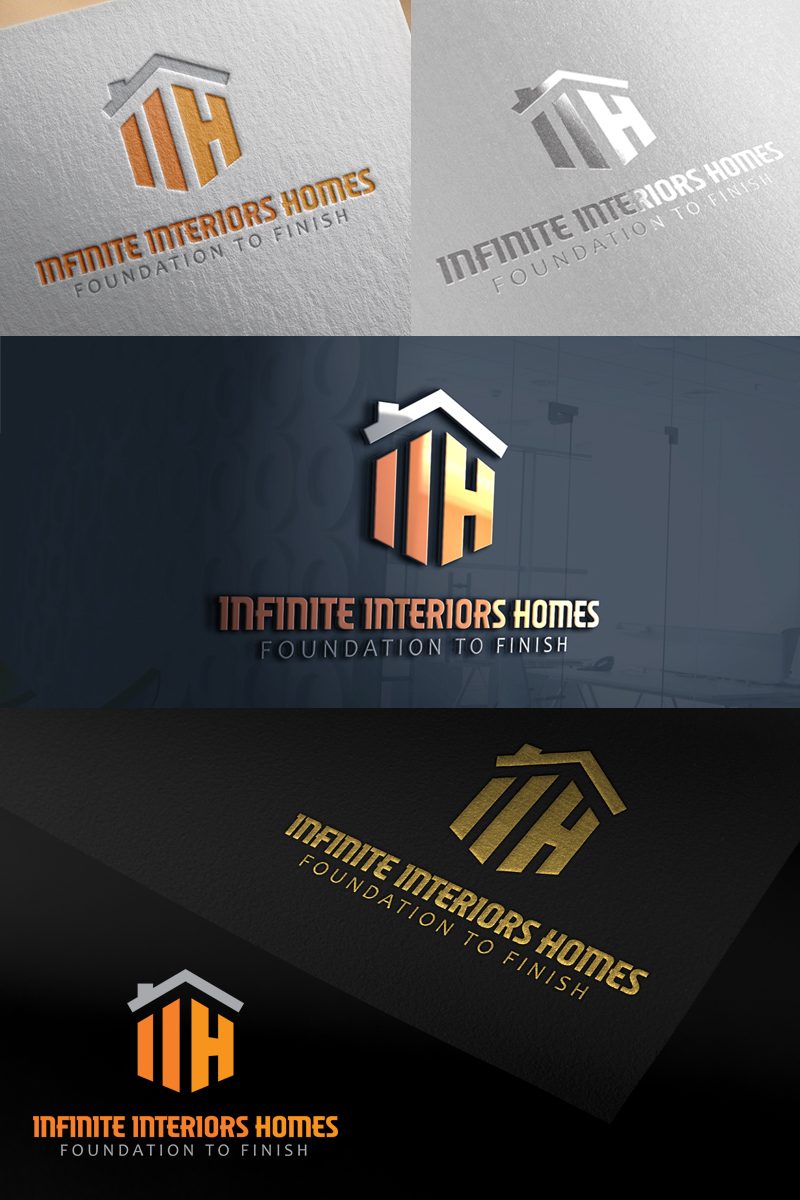 Logo Design entry 1549952 submitted by dewi to the Logo Design for Infinite Interior Homes LTD. (Infinite Interiors) run by Flyingeagle