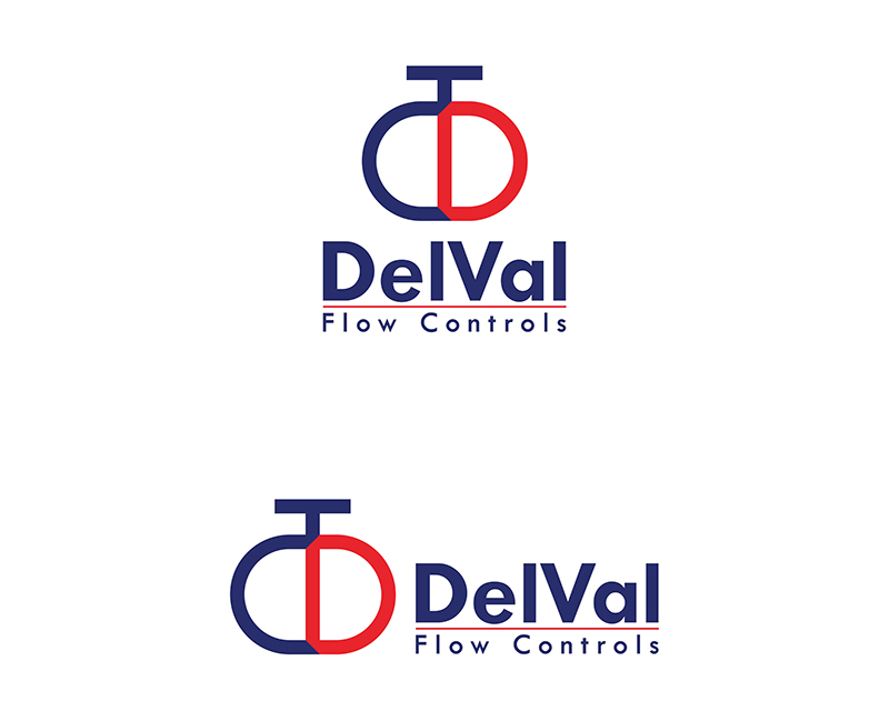 Logo Design entry 1552571 submitted by Jagad Langitan to the Logo Design for DelVal Flow Controls run by llee7241