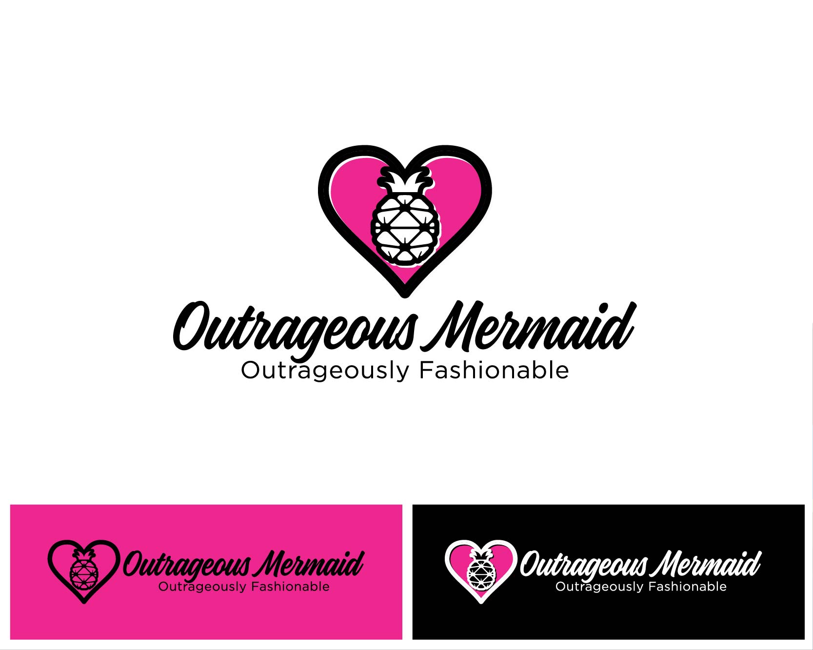 Logo Design entry 1553943 submitted by graphica to the Logo Design for Outrageous Mermaid run by outrageous mermaid