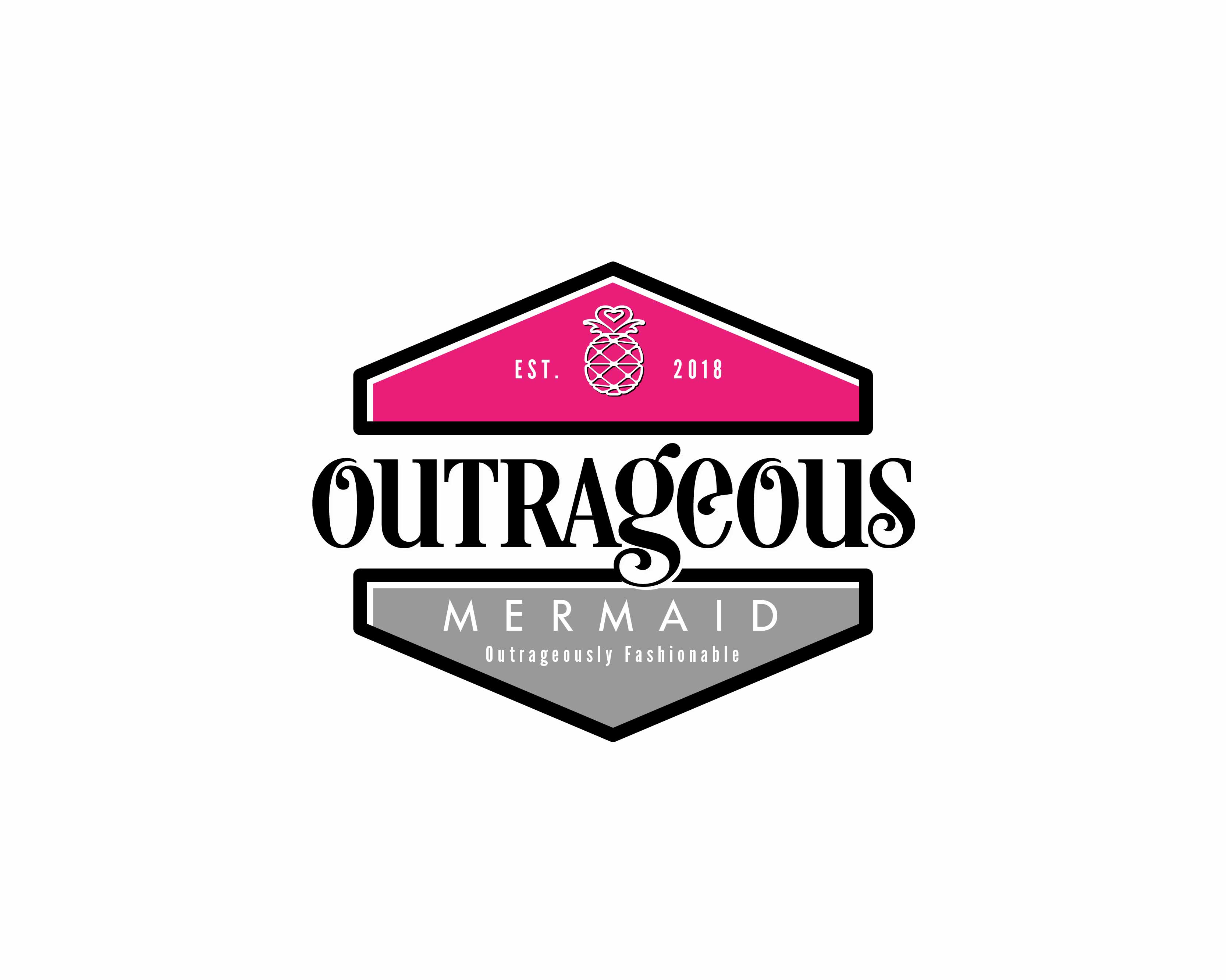 Logo Design entry 1553944 submitted by cj38 to the Logo Design for Outrageous Mermaid run by outrageous mermaid