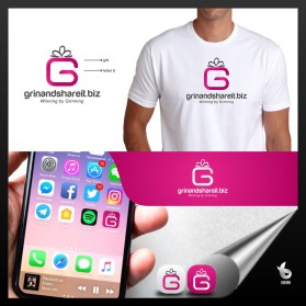 Logo Design entry 1554043 submitted by nsdhyd to the Logo Design for grinandshareit.biz run by JKFerriera