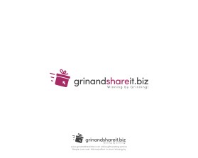 Logo Design entry 1554049 submitted by nsdhyd to the Logo Design for grinandshareit.biz run by JKFerriera