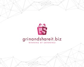 Another design by Nish submitted to the Logo Design for grinandshareit.biz by JKFerriera
