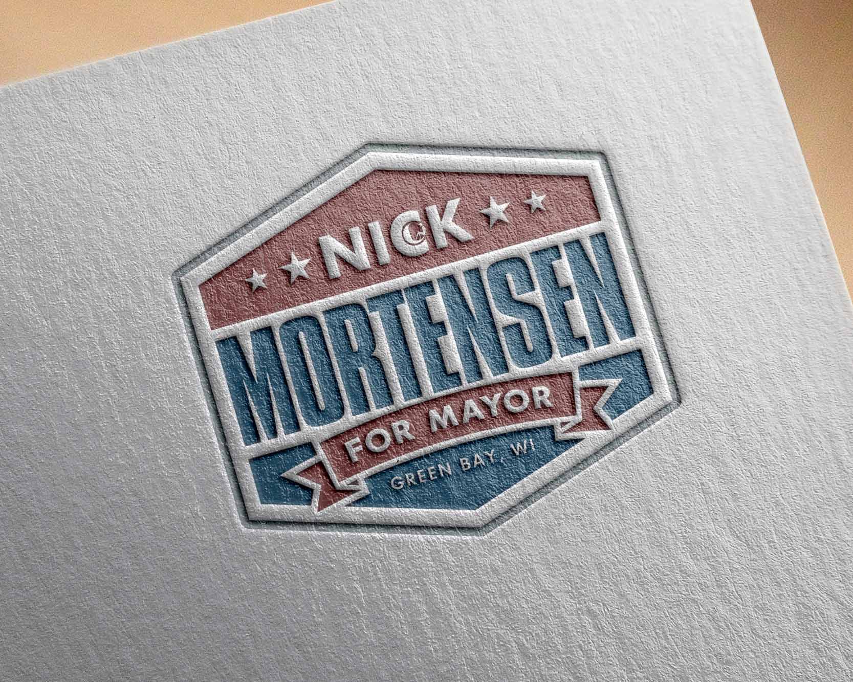 Logo Design entry 1554116 submitted by cj38 to the Logo Design for Mortensen for Mayor run by nickmortensen