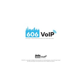 Logo Design Entry 1554203 submitted by hasbi to the contest for 606VoIP run by blueramtech