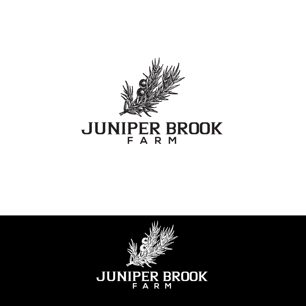 Logo Design entry 1556301 submitted by Asma Tanha to the Logo Design for Juniper Brook Farm run by JuniperBrook