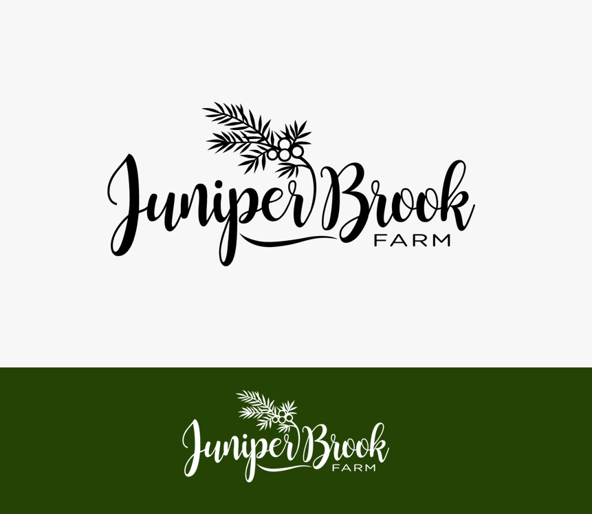 Logo Design entry 1556291 submitted by smarttaste to the Logo Design for Juniper Brook Farm run by JuniperBrook