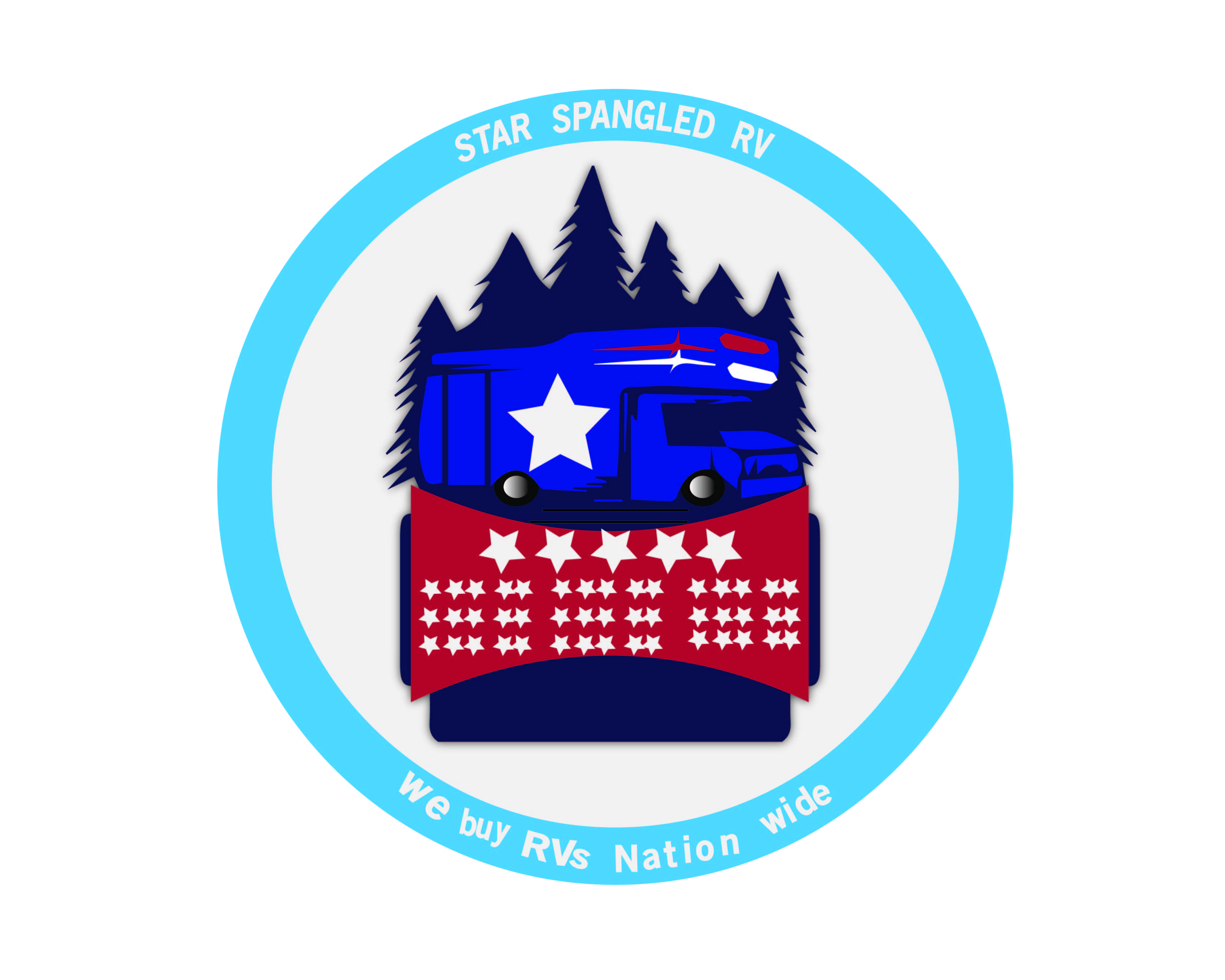 Logo Design entry 1557263 submitted by supritybhattacharya to the Logo Design for Star Spangled RV run by cpattie