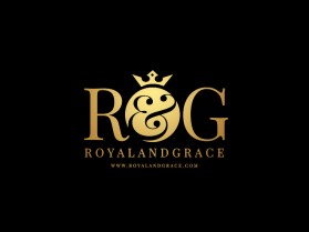 Another design by Sanadesigns submitted to the Logo Design for www.royalandgrace.com by joshuafeuerstein