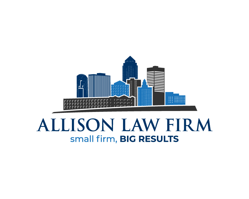 Logo Design entry 1559152 submitted by dsdezign to the Logo Design for Allison Law    -OR-     Allison Law Iowa   (I'm considering both) run by dvelata