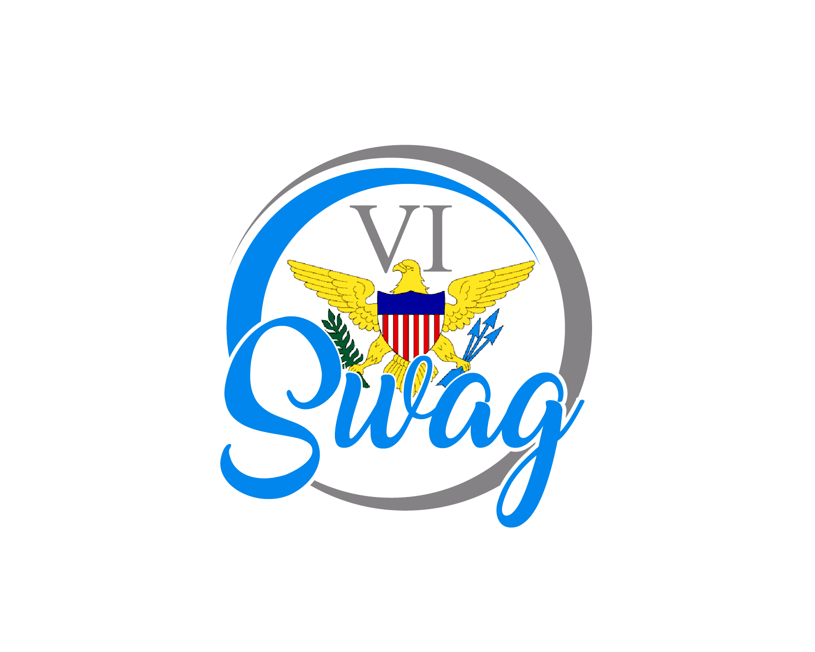 Logo Design entry 1560638 submitted by erongs16 to the Logo Design for VI Swag run by VIswag