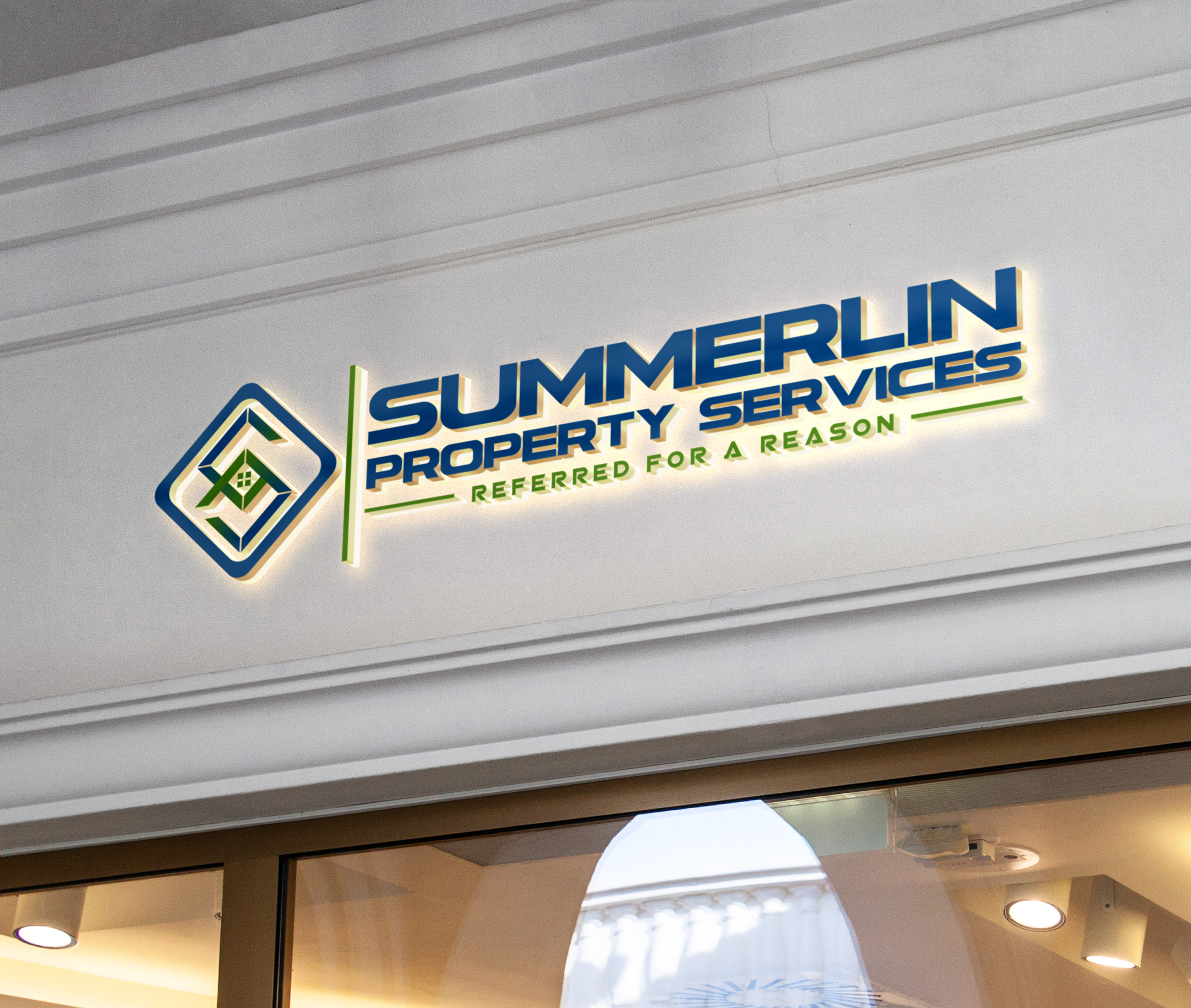 Logo Design entry 1563228 submitted by idnas01 to the Logo Design for Summerlin Property Services run by mason525