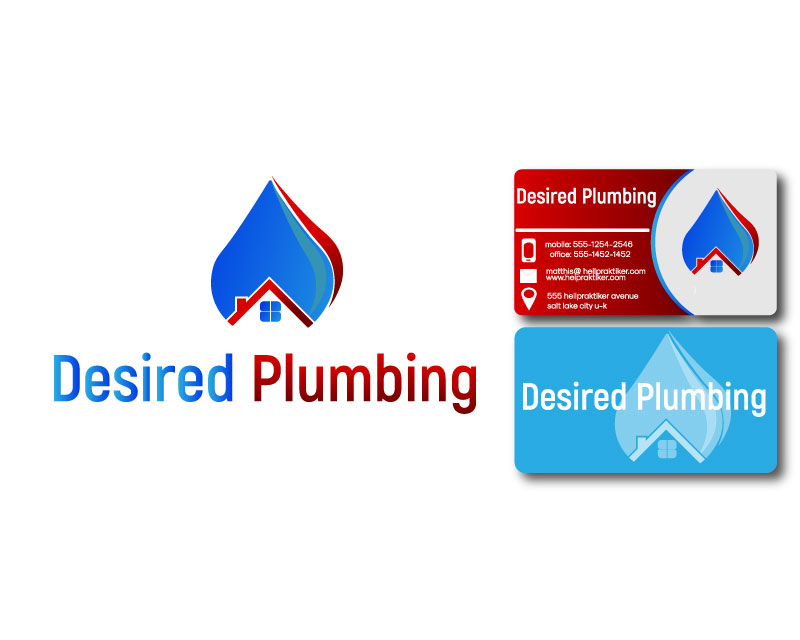 Logo Design entry 1563648 submitted by temr to the Logo Design for Desired Plumbing run by DeanHookham