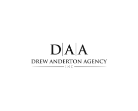 Logo Design entry 1565510 submitted by ndaru_ to the Logo Design for Drew Anderton Agency, Inc run by Agency10