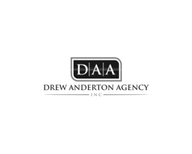 Logo Design entry 1565511 submitted by Dark49 to the Logo Design for Drew Anderton Agency, Inc run by Agency10