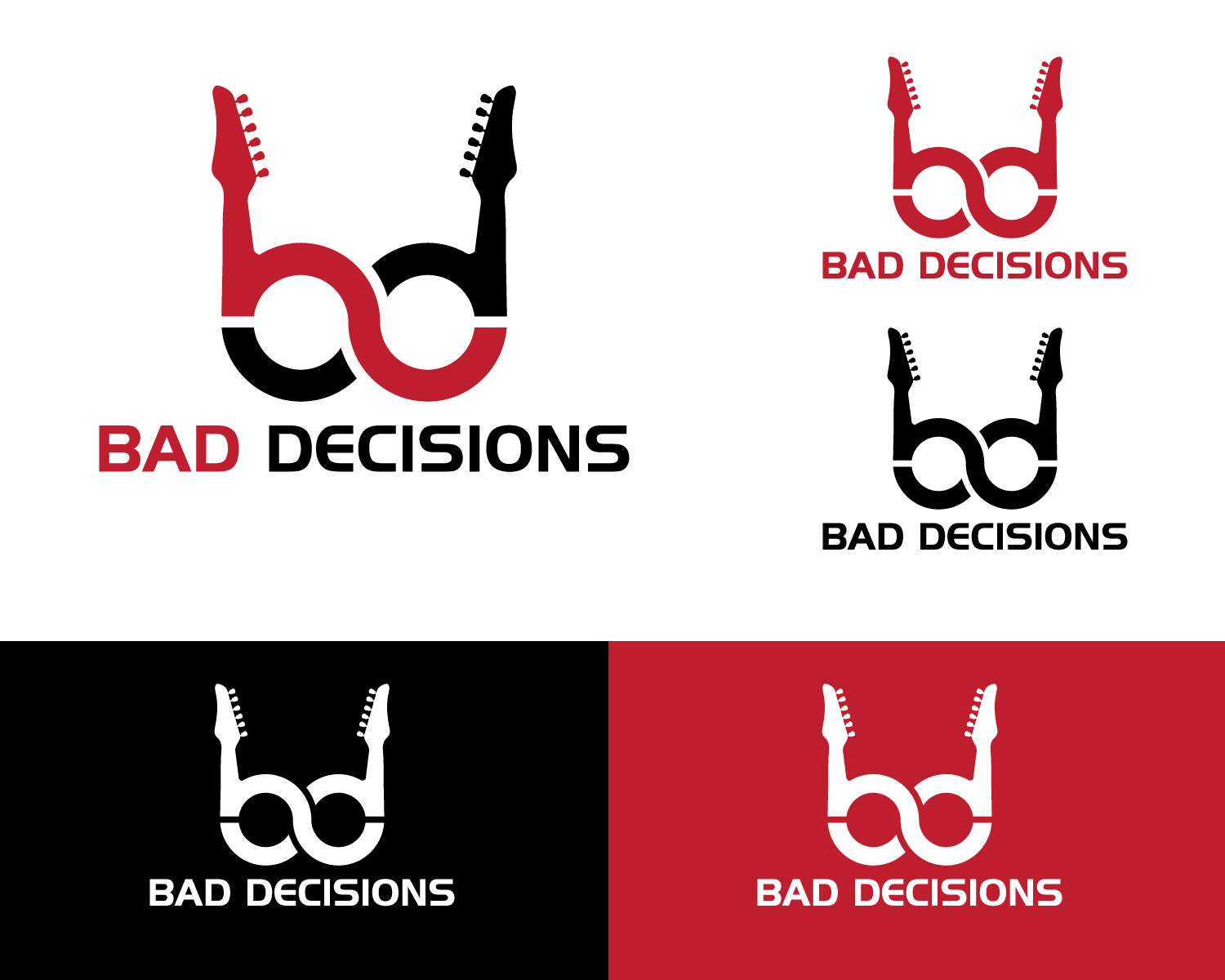 Logo Design entry 1565594 submitted by dsdezign to the Logo Design for Bad Decisions run by davidlwarren