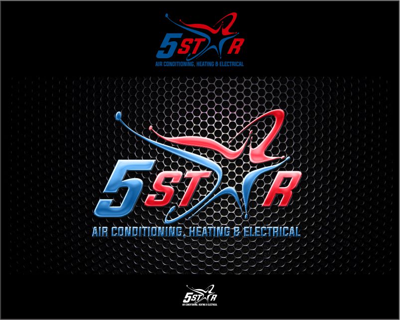 Logo Design entry 1566825 submitted by valien to the Logo Design for 5 Star Air Conditioning, Heating & Electrical run by jwilkes1979