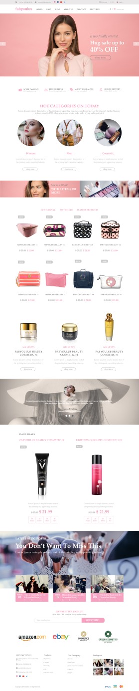 Web Design entry 1567421 submitted by andrelopes2019 to the Web Design for Fabyoulus Beauty run by Fabyoulus