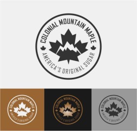 Logo Design Entry 1625246 submitted by WoAdek to the contest for COLONIAL MOUNTAIN MAPLE run by ColonialMtnMaple