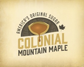 Logo Design Entry 1625660 submitted by bcmaness to the contest for COLONIAL MOUNTAIN MAPLE run by ColonialMtnMaple