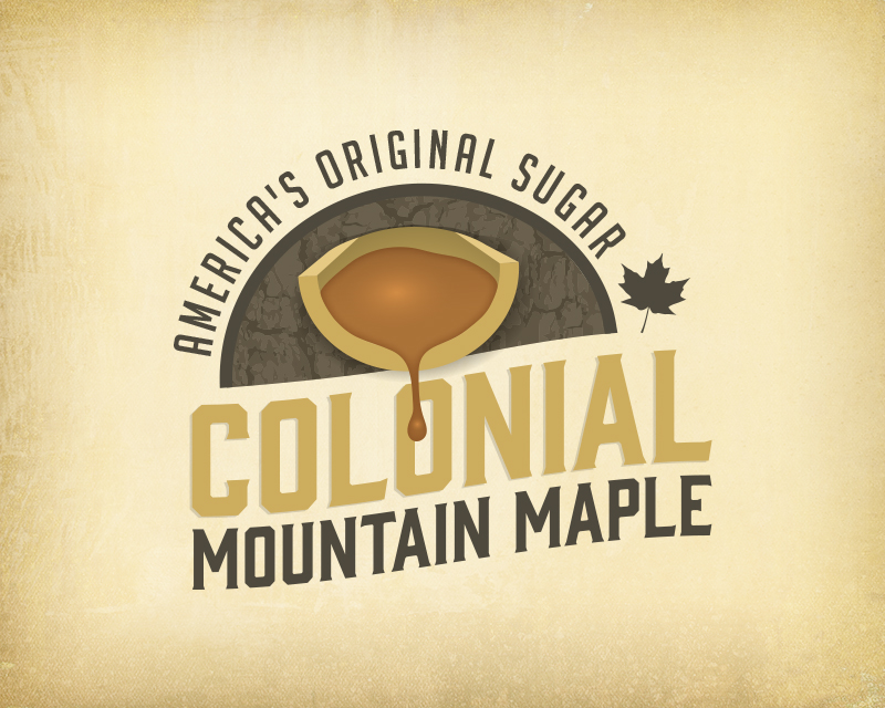 Logo Design entry 1567534 submitted by bcmaness to the Logo Design for COLONIAL MOUNTAIN MAPLE run by ColonialMtnMaple