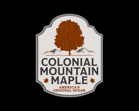 Logo Design entry 1567551 submitted by idnas01 to the Logo Design for COLONIAL MOUNTAIN MAPLE run by ColonialMtnMaple