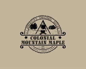 Logo Design Entry 1626795 submitted by dewi to the contest for COLONIAL MOUNTAIN MAPLE run by ColonialMtnMaple