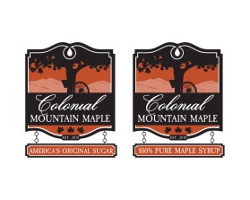 Logo Design Entry 1567596 submitted by quimcey to the contest for COLONIAL MOUNTAIN MAPLE run by ColonialMtnMaple